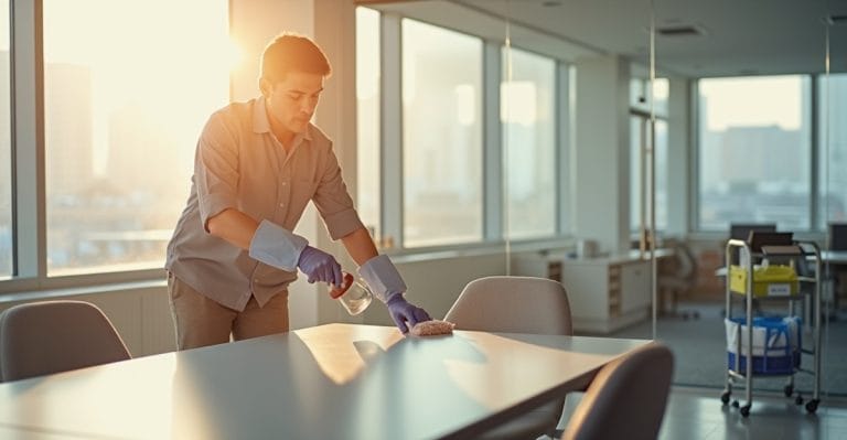 acceptable office hygiene levels