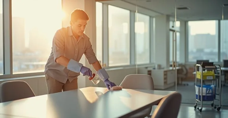 acceptable office hygiene levels