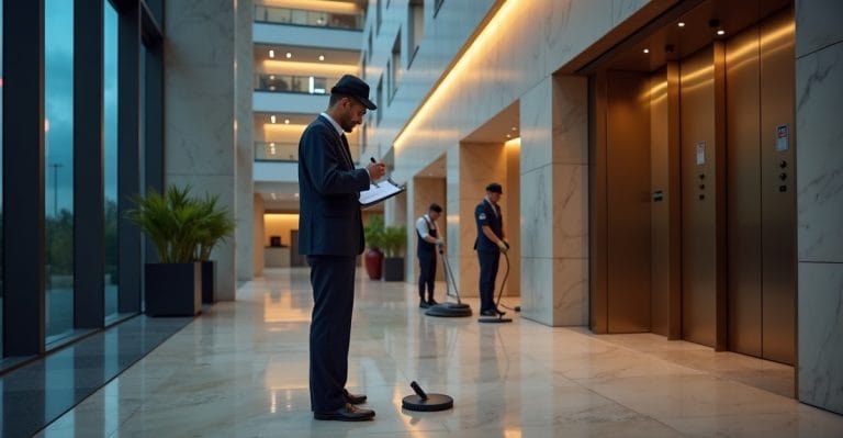 cleaning corporate office guide