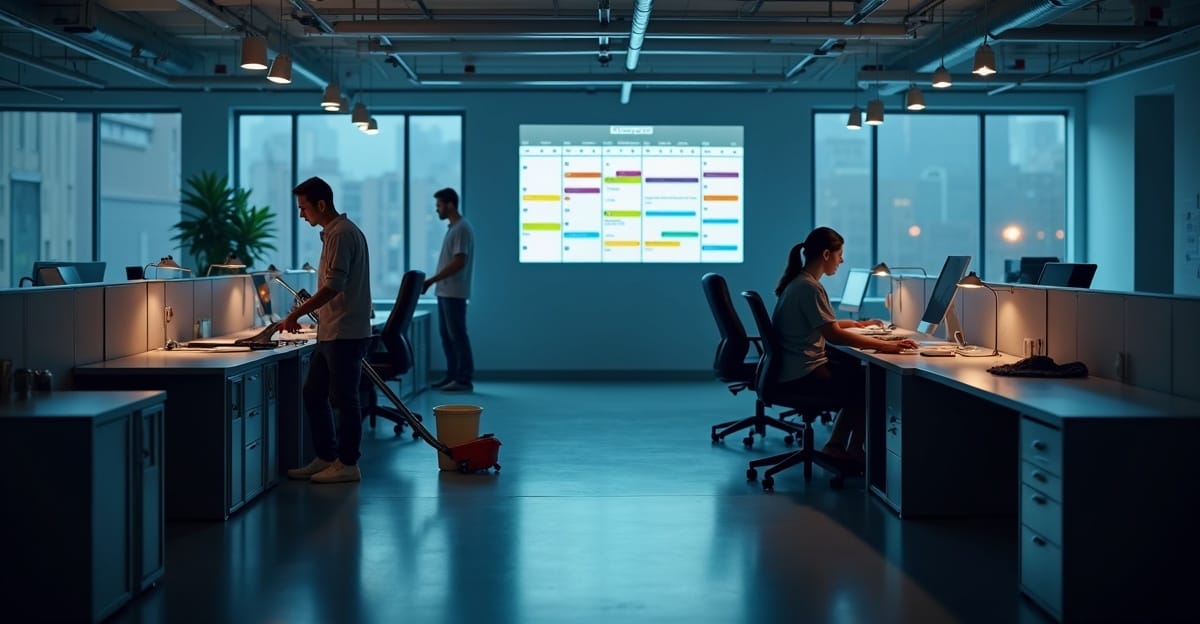 how to schedule cleaning with minimal disruption