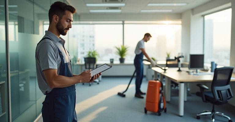 office cleaning performance metrics