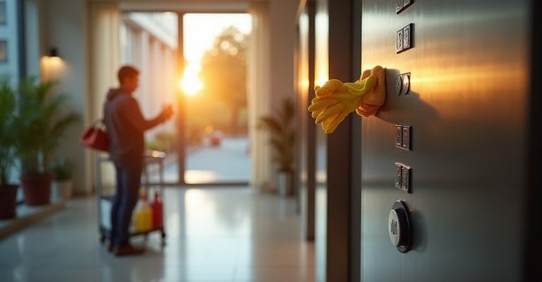 touchpoint cleaning in offices