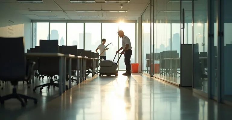 weekend commercial cleaning benefits