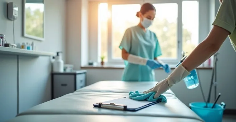 medical grade cleaning checklist